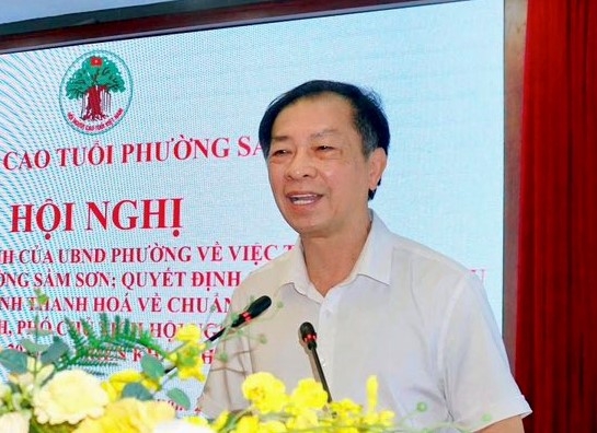 Ông Nguyễn Đức Thắng, Chủ tịch Hội NCT tỉnh Thanh Hóa