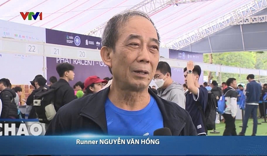 Giải Marathon Quốc tế Di sản Hà Nội - Thu hút nhiều runner cao tuổi