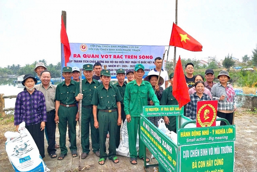 Cựu chiến binh cao tuổi ở TP Đà Nẵng: Tích cực tham gia bảo vệ môi trường