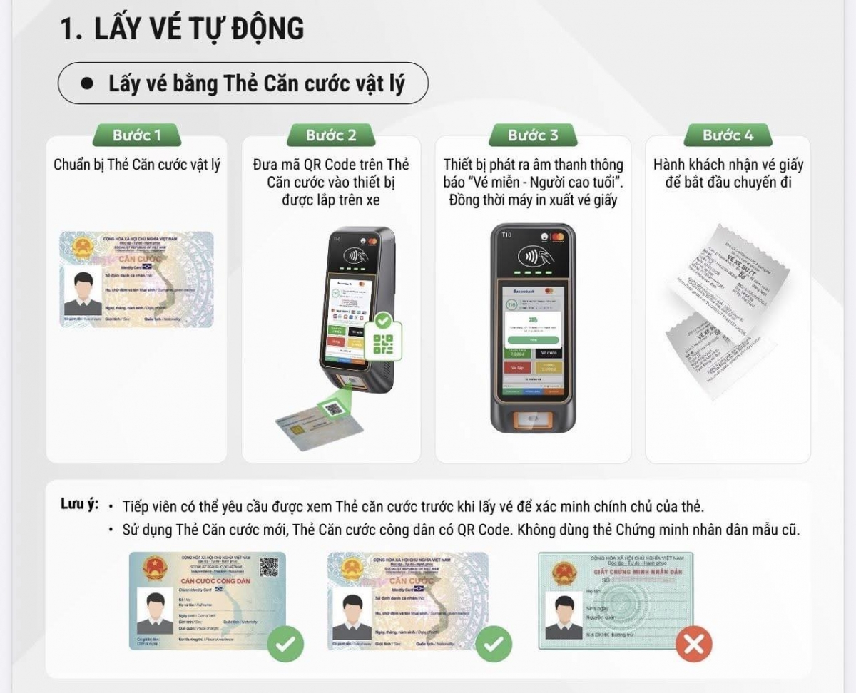 3 cách để người cao tuổi ở TP.Hồ Chí Minh nhận vé xe buýt miễn phí