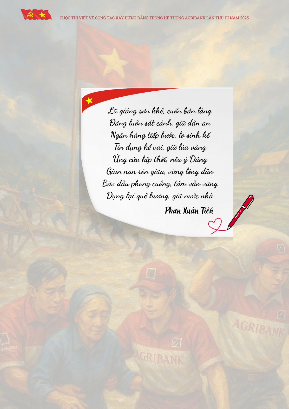 Sức mạnh từ “mái nhà chung” Agribank - Ngân hàng vì cộng đồng