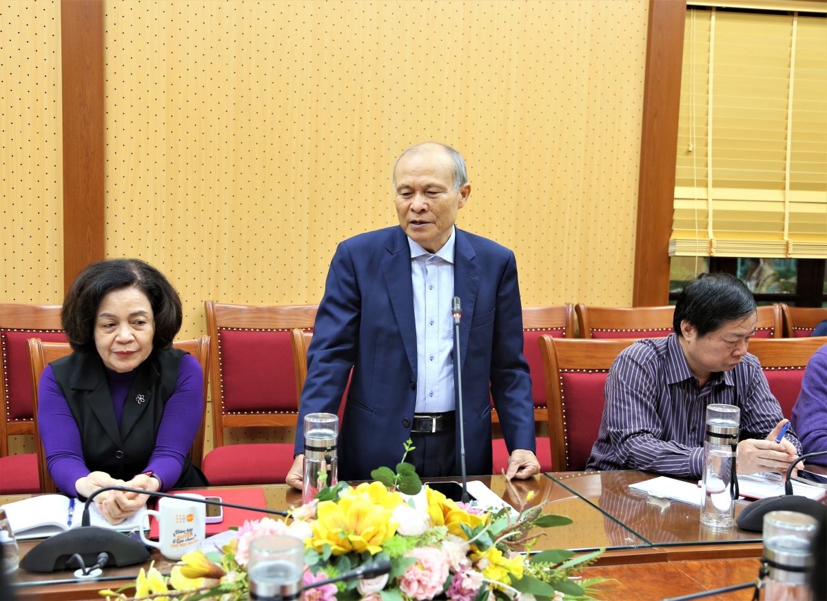 Phó Văn phòng Trung ương Hội Trần Viết Lưu phát biểu Phó Văn phòng Trung ương Hội Trần Viết Lưu phát biểu