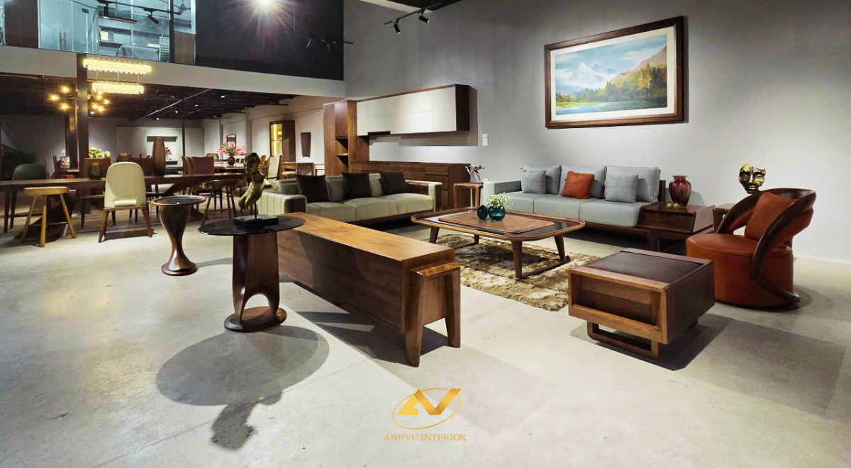 16 năm một hành trình: Nội thất Anh Vũ và dấu ấn gỗ óc chó tinh hoa