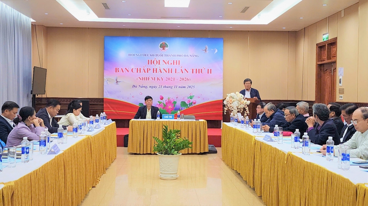 Hội nghị Ban Chấp hành Hội NCT TP Đà Nẵng lần thứ hai ngày 21/11/2025