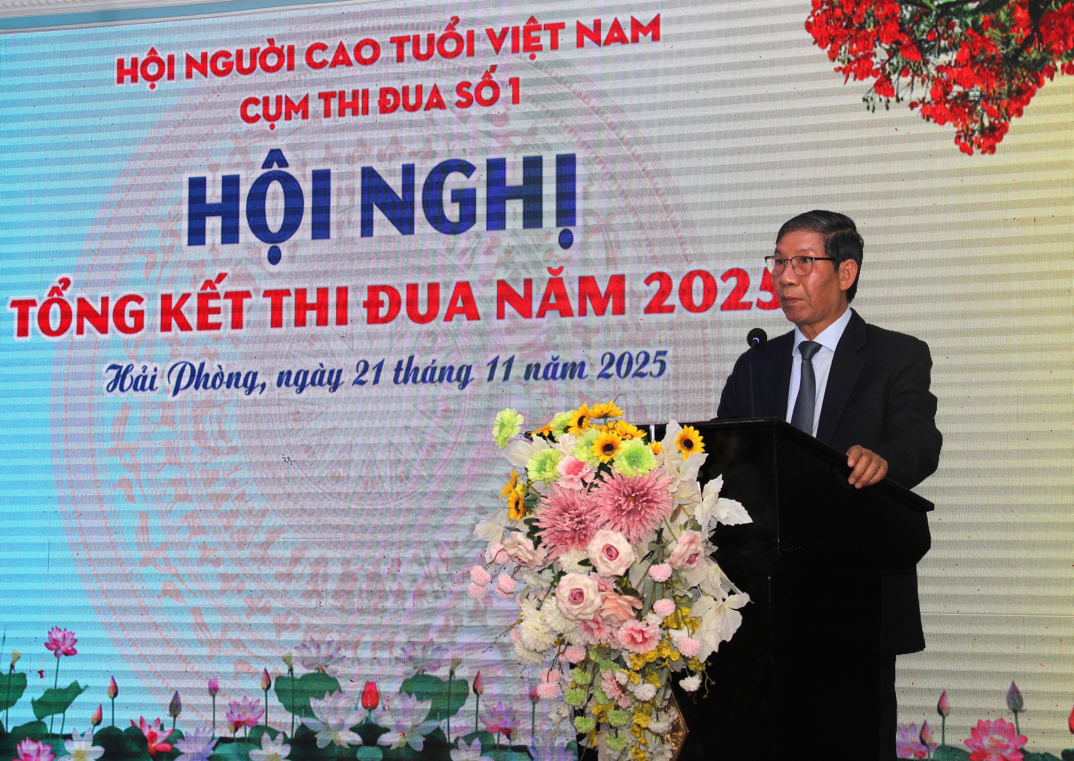 Ong Lê Văn Nhã, Chủ tịch Hội Người cao tuổi thành phố Hải Phòng