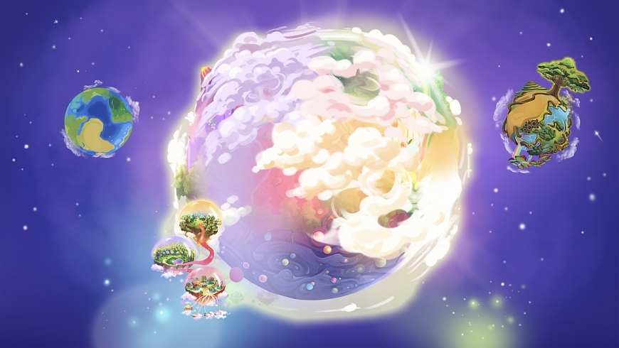 Tinh cầu Trái Cây - hình ảnh gắn liền với dòng sản phẩm TH true JUICE milk MISTORI trong Vũ trụ TH MISTORI