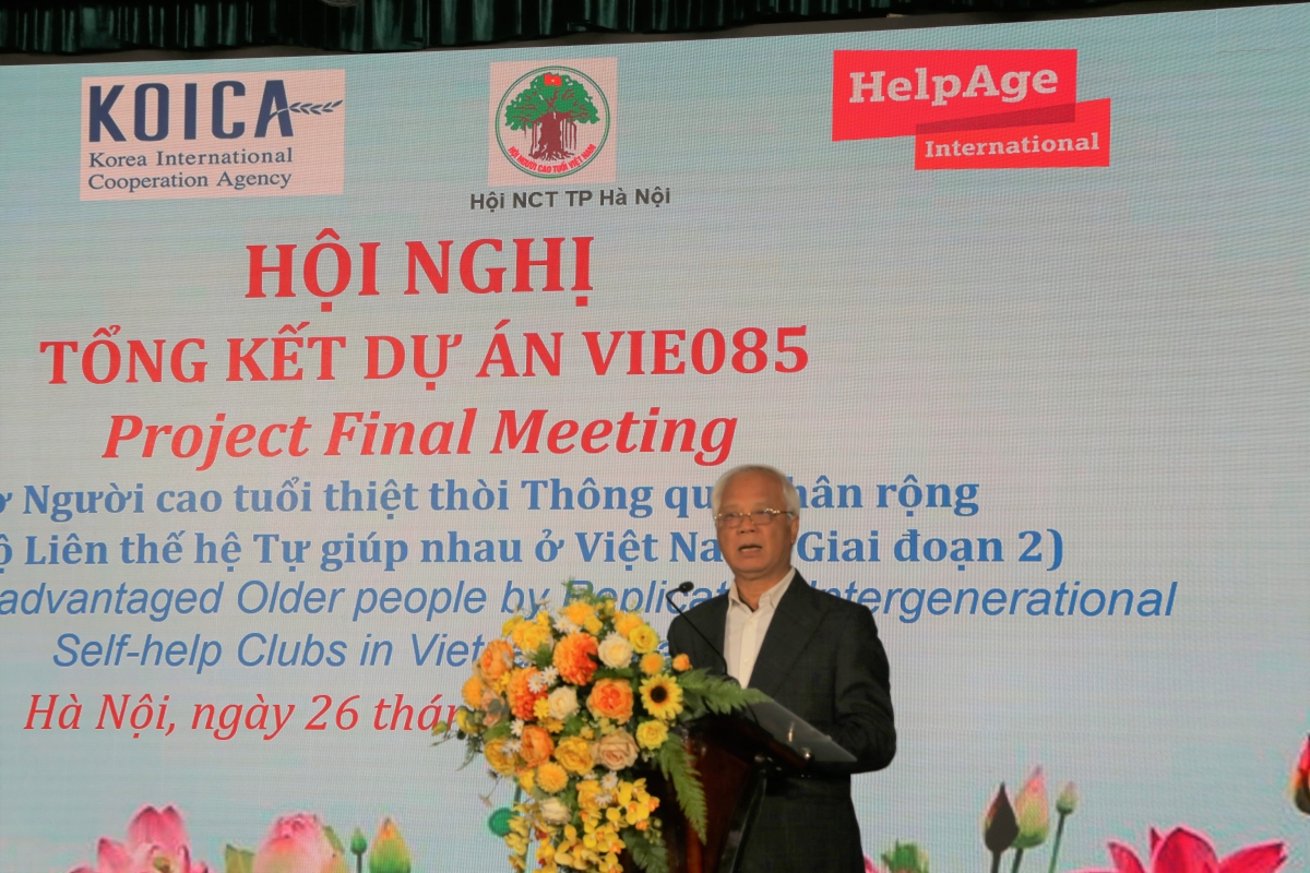 Ông Nguyễn Thế Toàn phát biểu tại Hội nghị