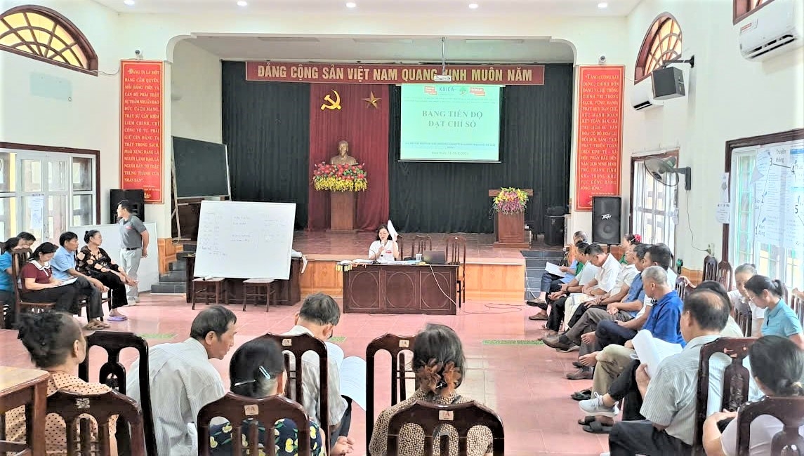 Trong bối cảnh sắp xếp đơn vị hành chính theo mô hình mới, NCT tỉnh Ninh Bình vẫn tích cực tham gia các hoạt động ở tổ dân phố, khu dân cư