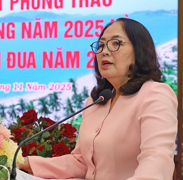 Bà Nguyễn Thị Hạnh, Chủ tịch Hội NCT tỉnh Khánh Hòa, Cụm trường Cụm thi đua số III 