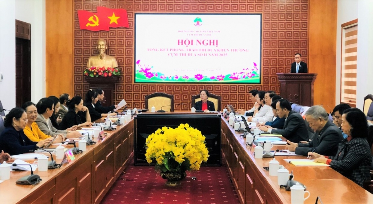 Hội nghị tổng kết công tác thi đua khen thưởng Cụm thi đua số II Hội NCT Việt Nam tại tỉnh Lai Châu