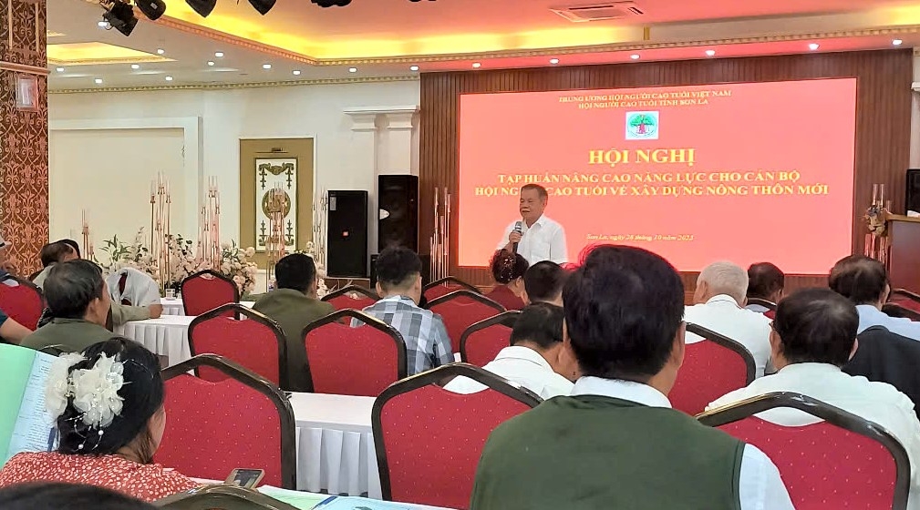 Hội NCT tỉnh Sơn La tập huấn nâng cao năng lực cho đội ngũ cán bộ làm công tác Hội trong giai đoạn mới