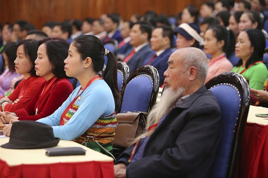 Đại biểu về dự Đại hội.