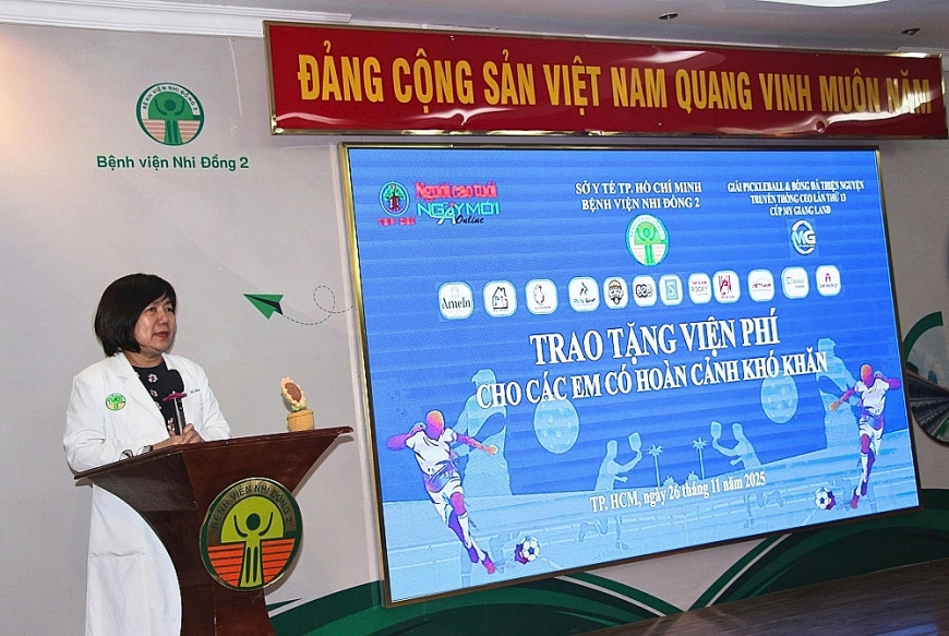 BS.CKII Lê Thị Minh Hồng, Phó Giám đốc Bệnh viện Nhi Đồng 2 