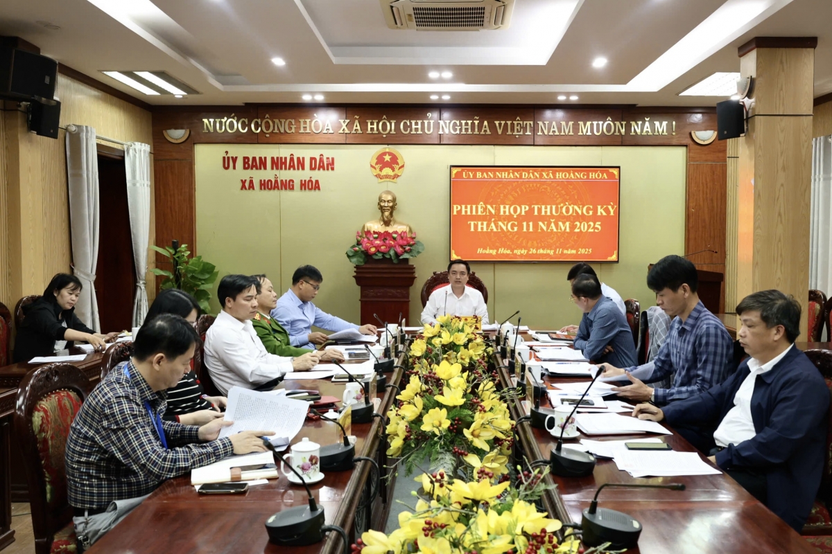 Xã Hoằng Hóa (Thanh Hóa): 99,85% hồ sơ, thủ tục hành chính được giải quyết trước hạn và đúng hạn