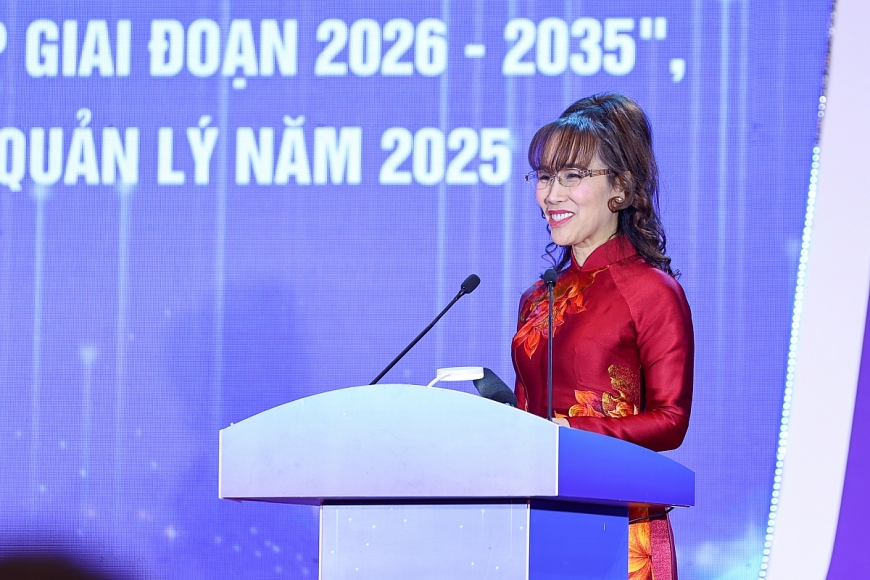 Tiến sĩ Nguyễn Thị Phương Thảo cam kết đồng hành dài hạn cùng Hội LH Phụ nữ Việt Nam -Ảnh: VGP/Nhật Bắc