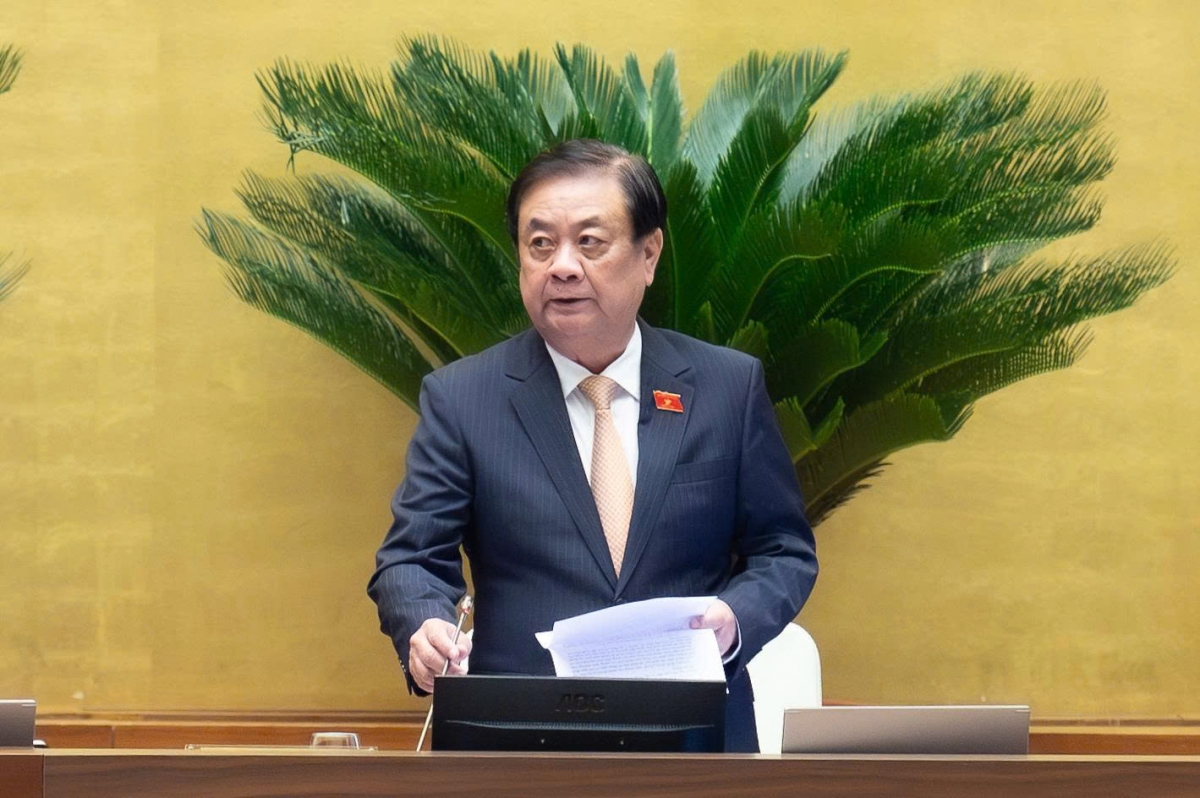 Ông Lê Minh Hoan, Phó Chủ tịch Quốc hội điều hành phiên họp sáng ngày 1/12.