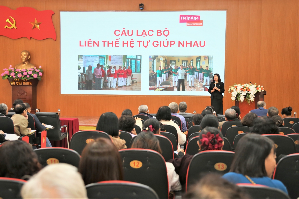 Đại diện Tổ chức HAI giới thiệu mô hình CLB LTHTGN