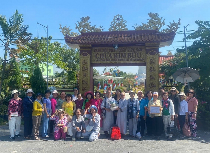 Chùa Kim Bửu, tỉnh Đồng Tháp nơi cưu mang NCT cô đơn, trẻ em mồ côi