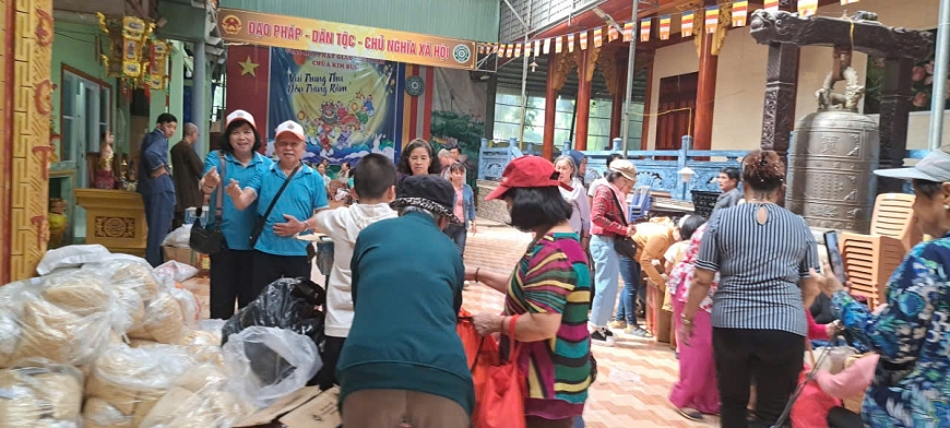 Chùa Kim Bửu, tỉnh Đồng Tháp nơi cưu mang NCT cô đơn, trẻ em mồ côi