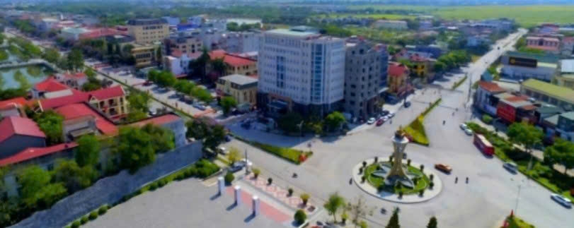 Một góc cảnh trung tâm tỉnh Điện Biên