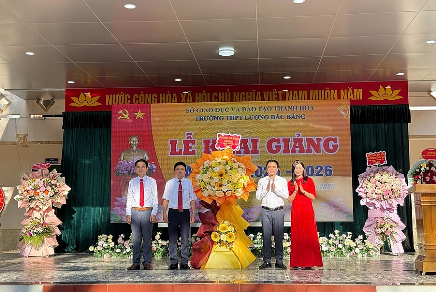Trường THPT Lương Đắc Bằng: 64 năm tự hào truyền thống, chắp cánh ước mơ học trò