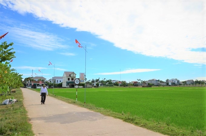 Ông Hồ Sỹ Quảng tự hào góp sức xây dựng quê hương Đông Thành ngày càng đổi mới