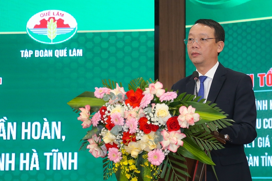 Điểm sáng từ mô hình kinh tế nông nghiệp hữu cơ, tuần hoàn, chuỗi liên kết giá trị Quế Lâm trên địa bàn Hà Tĩnh.