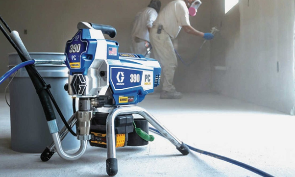 Máy phun sơn Graco chính hãng đồng hành cùng những công trình lớn