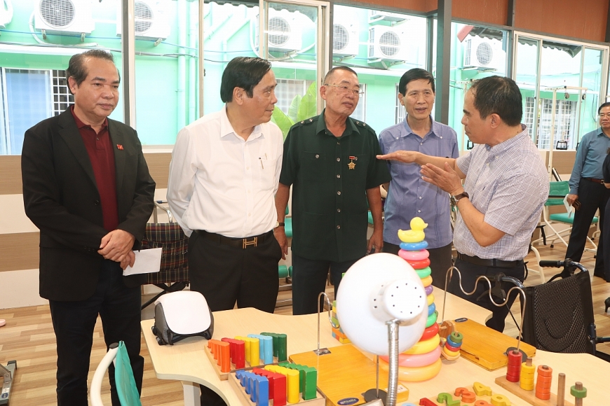 Đoàn công tác Hội Người cao tuổi Việt Nam tham quan Hệ Thống Dưỡng Lão Bình Mỹ