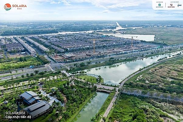 Cập nhật tiến độ và giá bán căn hộ Solaria Rise Waterpoint tháng 12/2025
