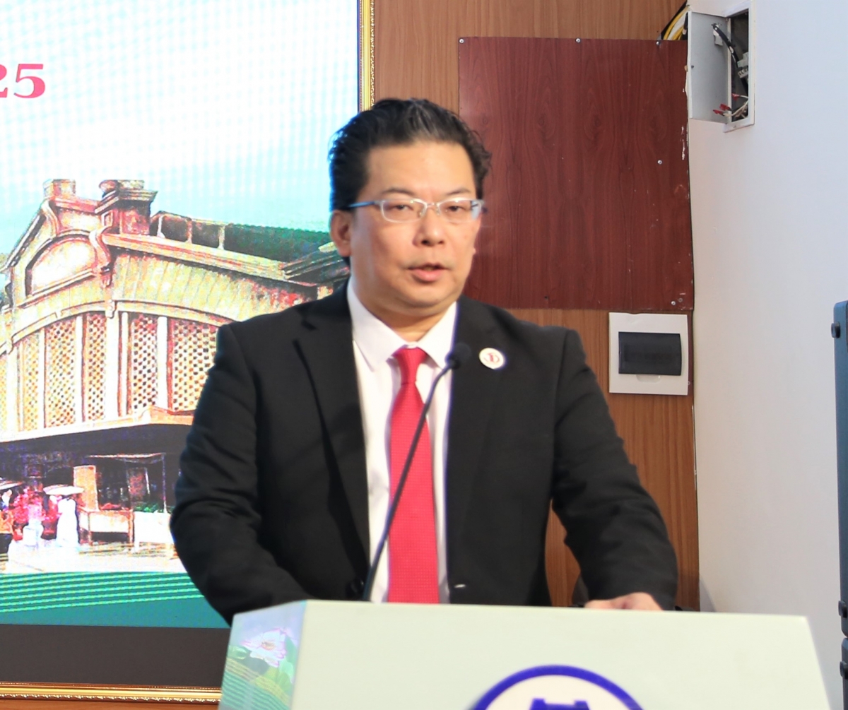 Ông Shimamura Masafumi chia sẻ tại cuộc họp