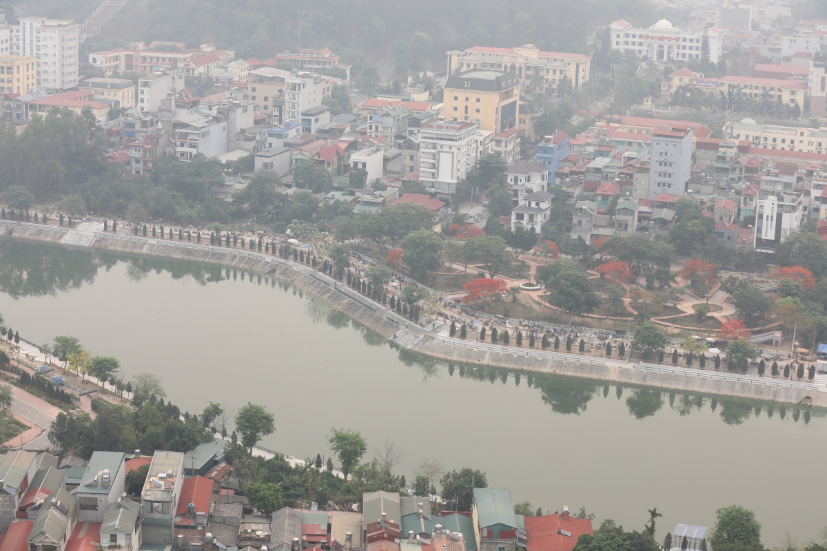 Một góc trung tâm tỉnh Điện Biên