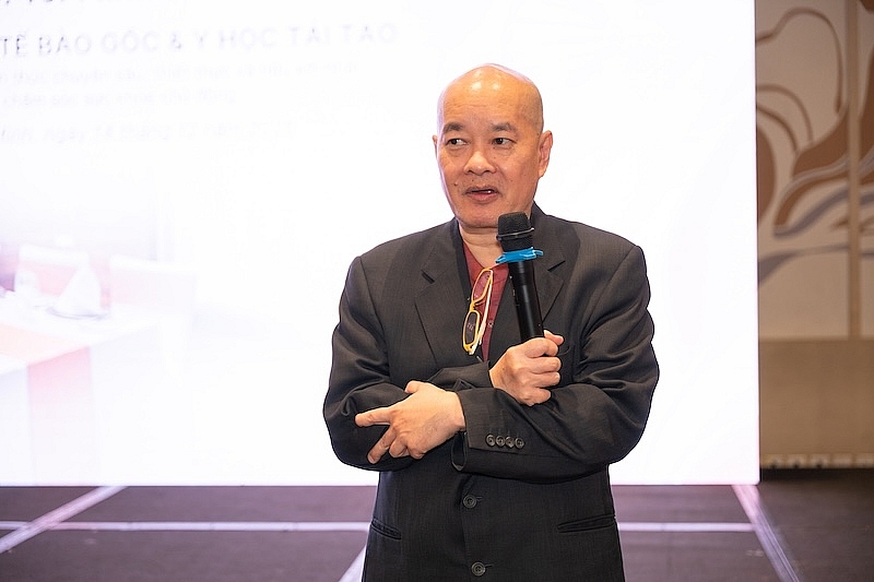 PGS.TS.BS Phan Toàn Thắng chia sẽ những thông tin về ứng dụng tế bào gốc, y học tái tạo