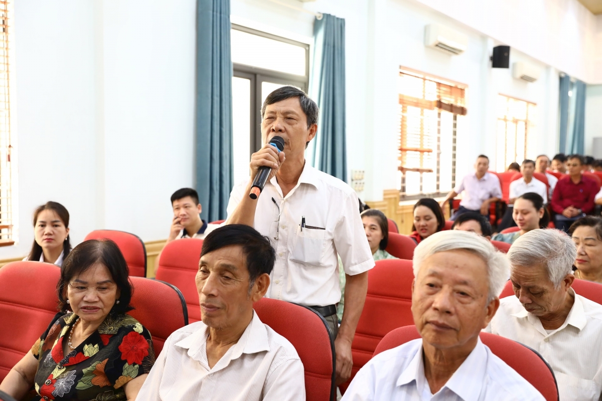 NCT xã Sơn đồng tham gia ý kiến góp ý các chương trình phát triển kinh tế, xã hội của địa phương