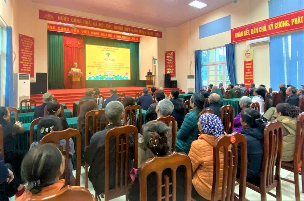 Hợp nhất, thành lập Hội NCT xã Sơn Đồng theo mô hình mới