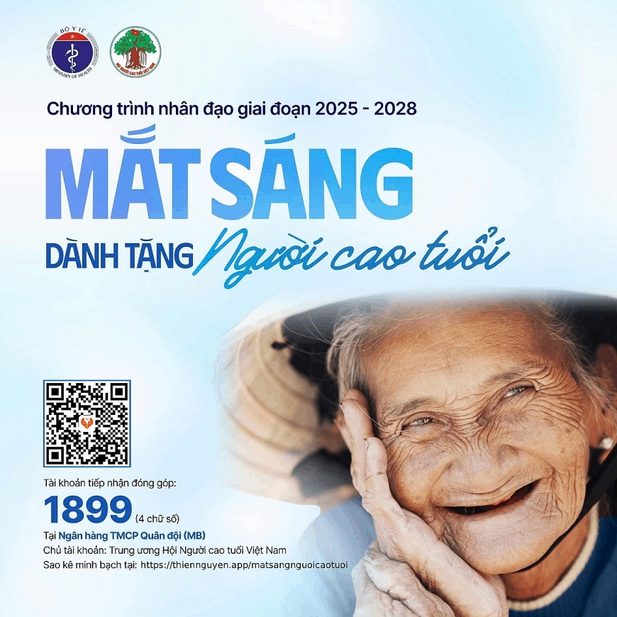 Tăng cường công tác phối hợp giữa Hội NCT với Bộ Y tế trong thực hiện Chương trình “Mắt sáng cho NCT”