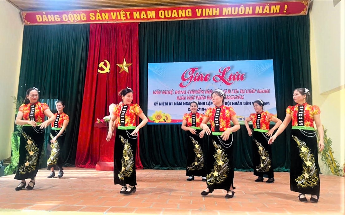 Tiết mục văn nghệ đậm đà bản sắc dân tộc