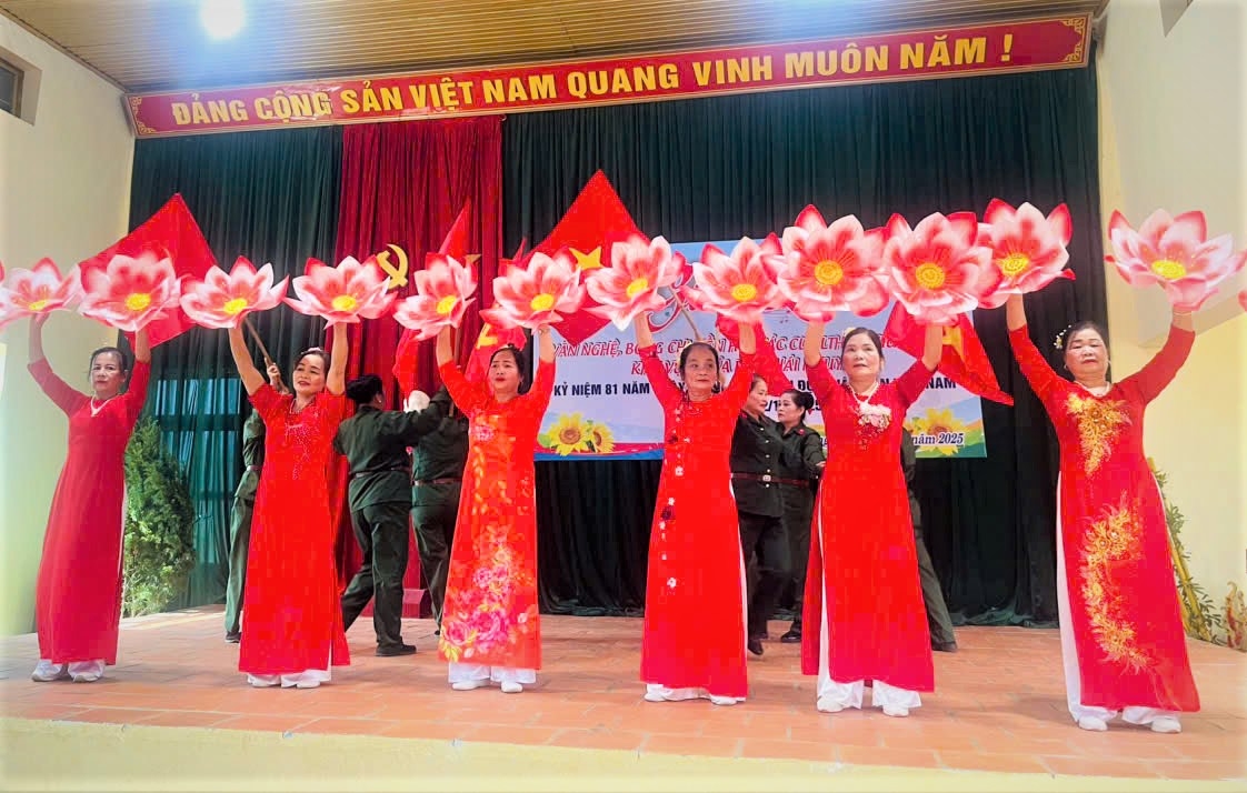 Một tiết mục văn nghệ tại chương trình