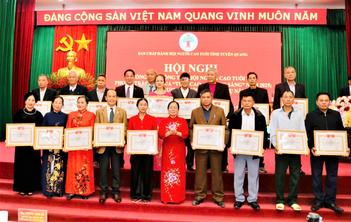 Phong trào “Tuổi cao - Gương sáng” lan tỏa chiều sâu, bền bỉ từ cơ sở