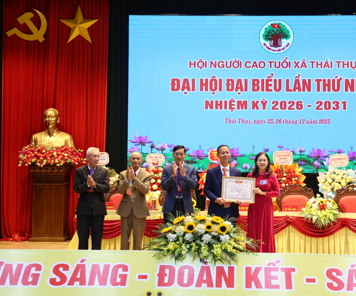 Xã Thái Thụy, tỉnh Hưng Yên tổ chức thành công Đại hội điểm Hội NCT