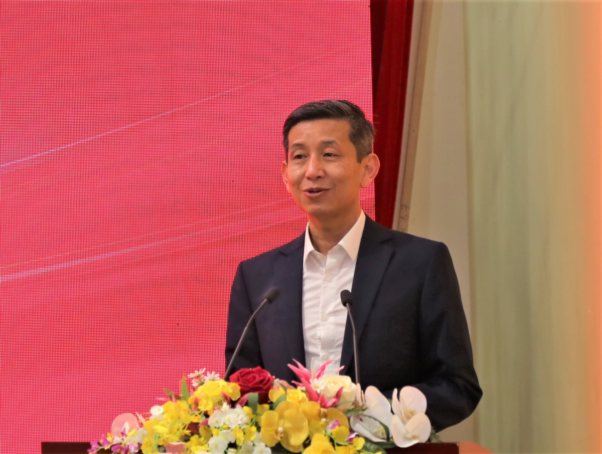 Cục trưởng Nguyễn Danh Hoàng Việt phát biểu