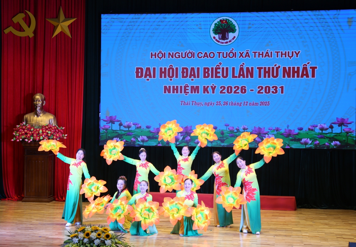 Xã Thái Thụy, tỉnh Hưng Yên tổ chức thành công Đại hội điểm Hội NCT