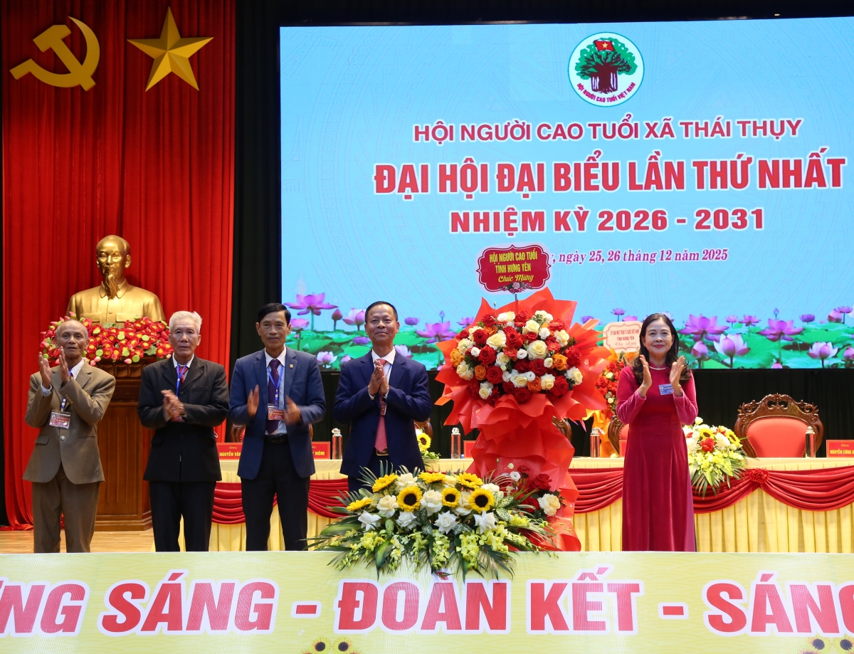 Xã Thái Thụy, tỉnh Hưng Yên tổ chức thành công Đại hội điểm Hội NCT