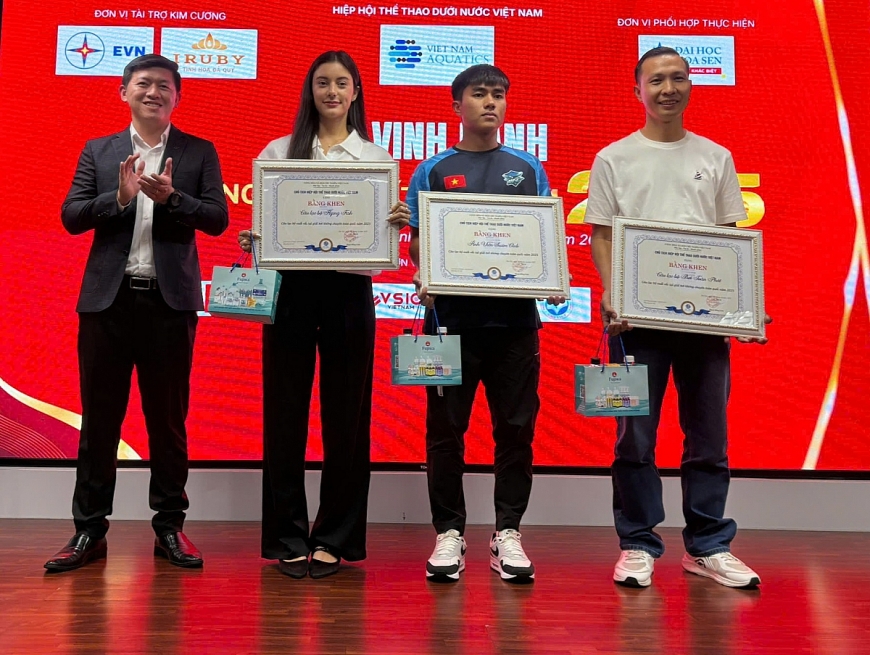 Vinh quang dưới làn nước xanh – Tự hào Thể thao Dưới nước Việt Nam 2025