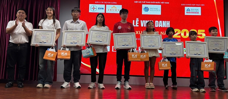 Vinh quang dưới làn nước xanh – Tự hào Thể thao Dưới nước Việt Nam 2025