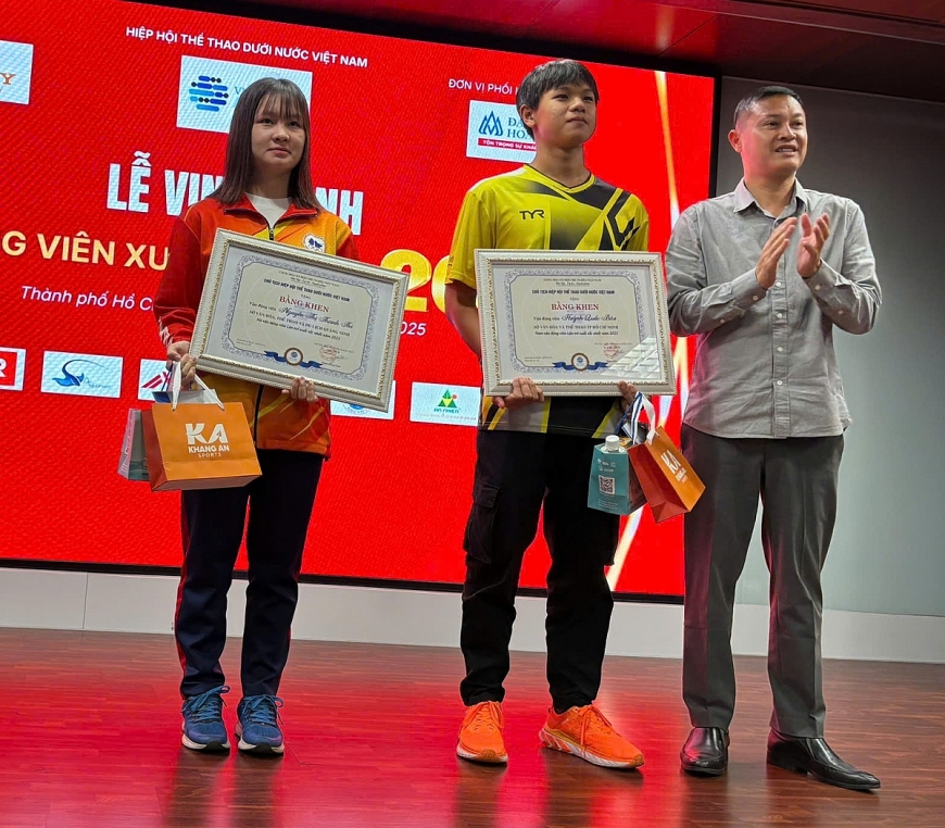 Vinh quang dưới làn nước xanh – Tự hào Thể thao Dưới nước Việt Nam 2025