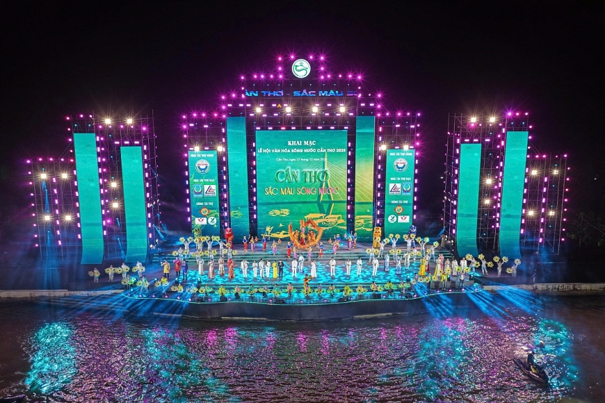 Lễ hội Văn hóa Sông nước Cần Thơ năm 2025 với chủ đề “Cần Thơ – Sắc màu sông nước”