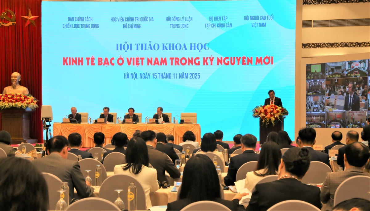 Hội thảo Kinh tế bạc, một trong những điểm nhấn ấn tượng của Hội NCT Việt Nam năm 2025