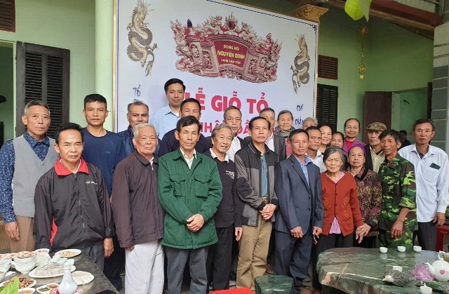 NÉT ĐẸP GIỖ TỔ DÒNG HỌ NGUYỄN ĐÌNH – HÀNH TRÌNH GẮN KẾT CỘI NGUỒN QUA GẦN 200 NĂM