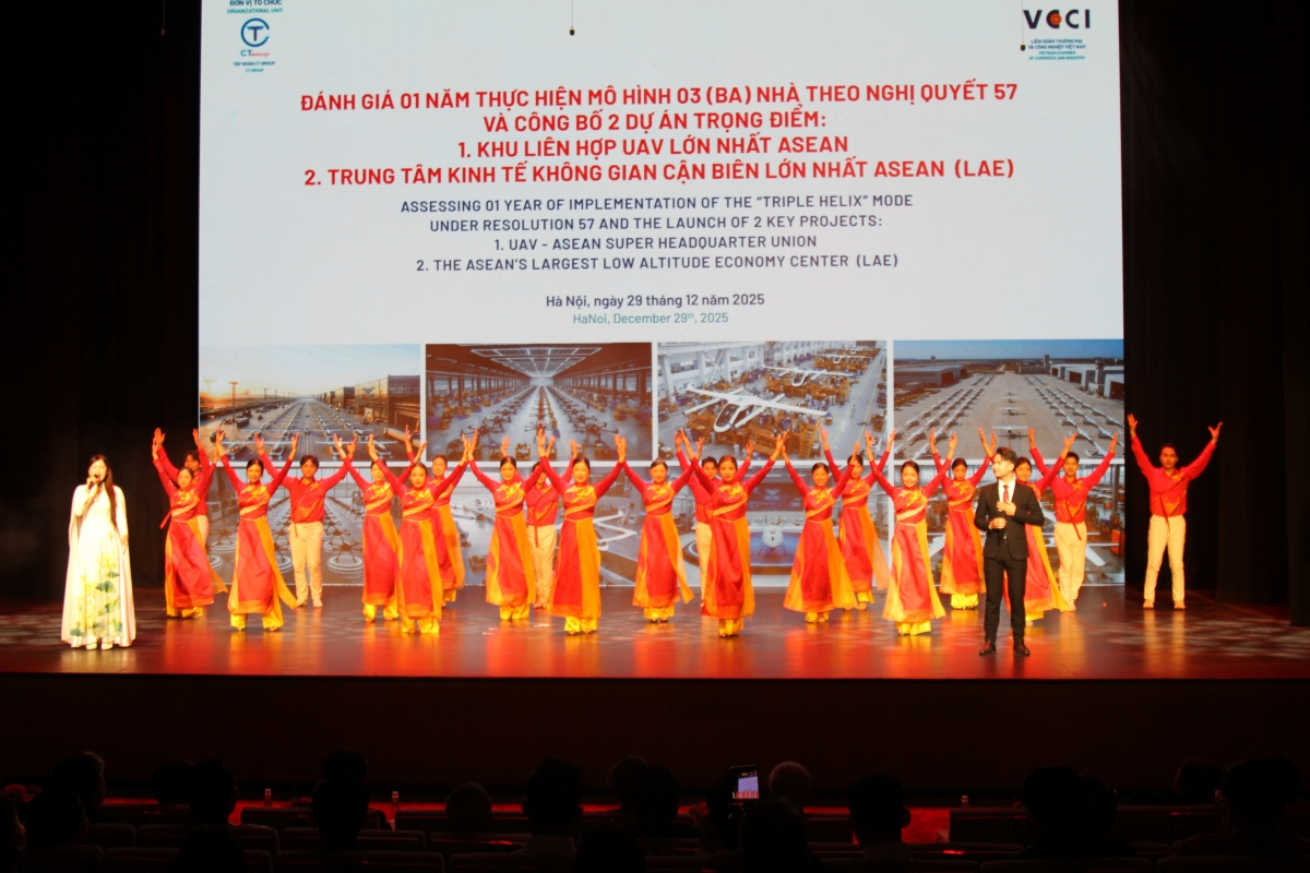 Chương trình nghệ thuật chào mừng tại Hội nghị